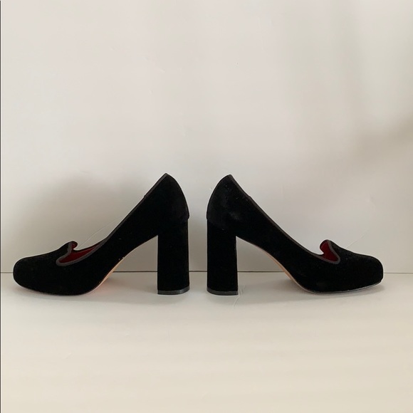 ❤️SOLD❤️Cole Haan Nike Air velvet shoes 8 Black - Picture 3 of 9